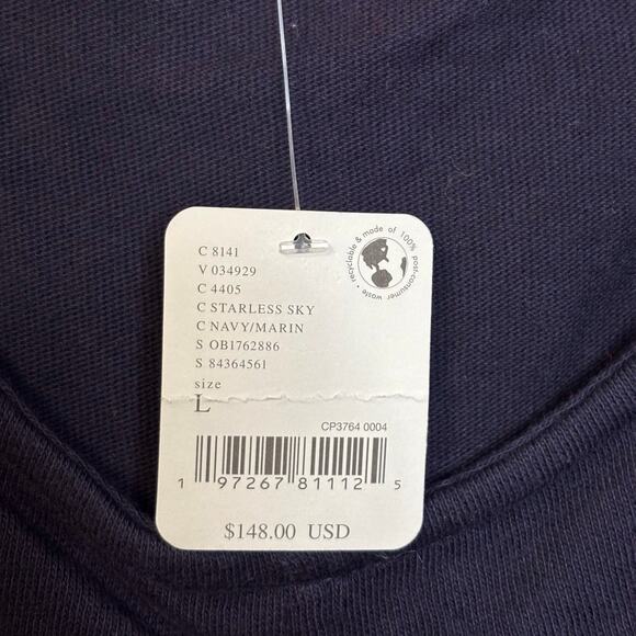 Free People Intimately Free Enchanted by You Navy bodysuit Large New with tags - Picture 4 of 5